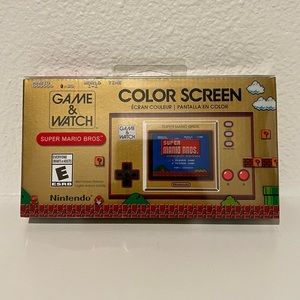 Super Mario Bros Game & Watch NEW